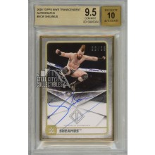 Sheamus 2020 Topps Transcendent WWE Autograph Card 22/25 BGS 9.5