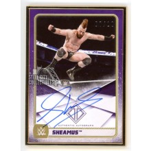 Sheamus 2020 Topps Transcendent Purple Autograph Card #A-CW 07/10