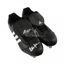 Charlie Sheen Autographed Adidas Baseball Cleats - JSA COA
