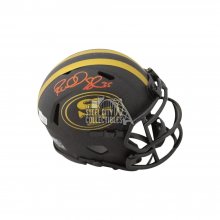 Richard Sherman Autographed San Francisco 49ers Eclipse Mini Football Helmet - Fanatics