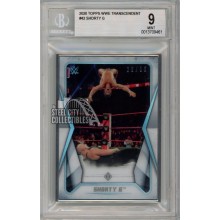 Shorty G 2020 Topps WWE Transcendent Card #42 /50 BGS 9 Mint