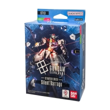 Bandai Gundam Card Game Silent Barrage Starter 13 Deck Box