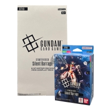 Bandai Gundam Card Game Silent Barrage Starter 13 - 6-Deck Display