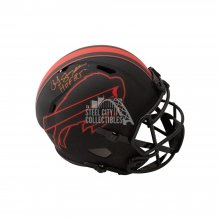 OJ Simpson HOF Autographed Buffalo Bills Eclipse Replica Full-Size Football Helmet - JSA COA (Red Ink)