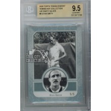 Stan Smith 2020 Topps Transcendent VIP Silver Card #9 5/5 BGS 9.5 Gem Mint