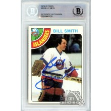 Billy Smith 1978-79 Topps Autograph Card #62 BAS