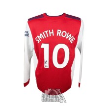 Emile Smith Rowe Autographed Arsenal Adidas Soccer Jersey - BAS