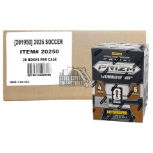 2026 Panini Prizm FIFA World Cup Soccer Hobby Blaster 20-Box Case