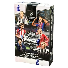 2025-26 Topps Stadium Club Chrome UEFA Champions League Soccer Hobby Box