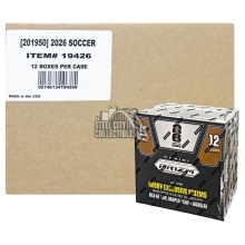 2026 Panini Prizm FIFA World Cup Soccer Hobby 12-Box Case