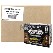 2026 Panini Prizm FIFA World Cup Soccer Hobby Mega 20-Box Case