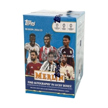 2024-25 Topps UEFA Club Competitions Merlin Chrome Soccer Blaster Box