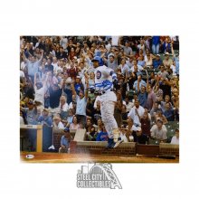 Sammy Sosa Autographed Chicago Cubs 16x20 Photo - BAS COA (Blue Ink)