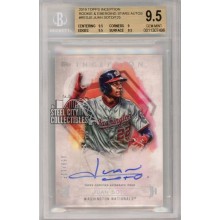 Juan Soto 2019 Topps Inception Autograph Card #RES-JS 050/125 BGS 9.5 Gem Mint