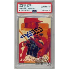 Juan Soto 2021 Topps Project 70 Autograph Card #88 PSA/DNA 10