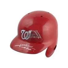 Juan Soto Autographed Washington Nationals Authentic Baseball Batting Helmet - BAS