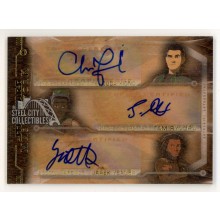 Xiono/Ryvora/Yeager Topps Star Wars Masterwork Triple Autograph Card #TA -SML 09/10