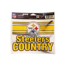 Pittsburgh Steelers Steelers Country Ultra Decal 4"x6"