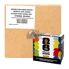 2026 Panini FIFA World Cup Soccer Sticker 25-Pack 30-Box Case