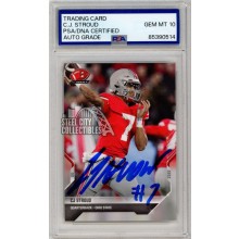 CJ Stroud 2023 Bowman Next Autograph Rookie Card #13 PSA/DNA 10