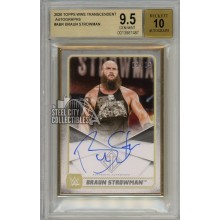 Braun Strowman 2020 Topps Transcendent WWE Autograph Card 05/25 BGS 9.5