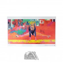 Kerri Strug Autographed 1976 Bicentennial 23x14 Poster - BAS COA