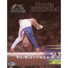 Kerri Strug '96 Gold Autographed Sports Illustrated 8x10 Photo - BAS COA