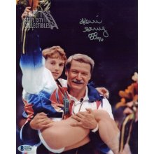 Kerri Strug Autographed 8x10 Photo (Olympic Ring Drawing '96) - BAS COA