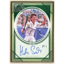 Helena Sukova 2020 Topps Transcendent Tennis Collection Emerald Autograph 4/5