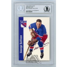 George Sullivan 1994 Parkhurst Missing Link Autographed Card #86 - BAS