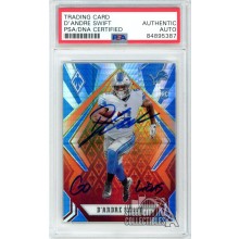 D'Andre Swift 2020 Panini Phoenix Fireburst "Go Lions" Autograph Rookie Card #109 PSA/DNA