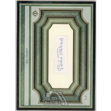Bill Talbert 2020 Topps Transcendent Tennis Oversized Cut Signature Autograph