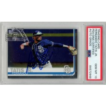 Fernando Tatis Jr 2019 Topps Chrome Autograph Rookie Card #203 PSA/DNA 10