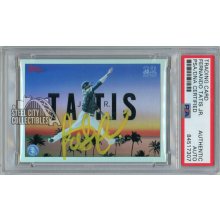 Fernando Tatis Jr 2021 Topps Project 70 Baseball Foil Autograph 08/70 #251 - PSA/DNA