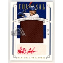 Fernando Tatis Jr. 2019 Panini National Treasures Autograph Jersey Card #CS-FT 22/99