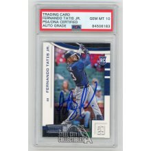 Fernando Tatis Jr 2019 Rookies & Stars Autographed Rookie RC Card #3 - PSA/DNA 10