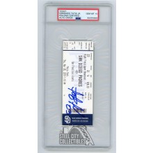 Fernando Tatis Jr Autographed 1st MLB Game Debut Ticket - PSA/DNA Auto Gem MT 10
