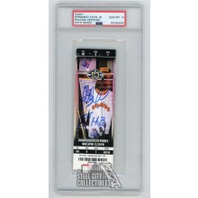Fernando Tatis Jr 1st HR Autographed Ticket - PSA/DNA Auto Gem MT 10