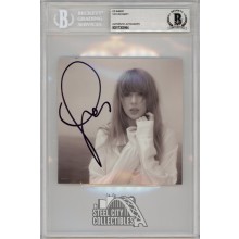 Taylor Swift The Tortured Poets Department Autographed CD Insert Cover BAS