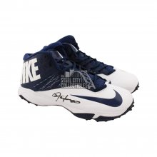 Lawrence Taylor Autographed Nike Football Cleats - JSA COA