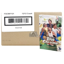 2026 Topps Chrome Tennis Hobby 12-Box Case
