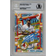 Frank Thomas 2020 Topps Project 2020 Autograph Card #160 BAS 10 (Light Blue)