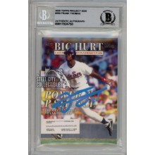 Frank Thomas 2020 Topps Project 2020 Autograph Card #259 BAS 10 (Light Blue)