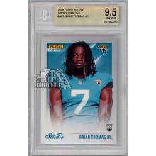 Brian Thomas 2024 Panini Instant Studio Rookie Card #SR-5 BGS 9.5 Gem Mint