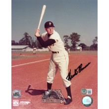 Frank Thomas Autographed Pittsburgh Pirates 8x10 Photo - BAS (Black Ink)