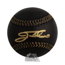 Jim Thome Autographed Official Black MLB Baseball - BAS COA