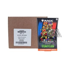 Magic the Gathering Teenage Mutant Ninja Turtles Commander 4-Deck Case