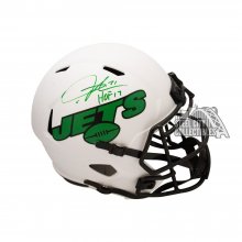 LaDainian Tomlinson HOF 17 Autographed Jets Lunar Eclipse Replica Full-Size Football Helmet - BAS