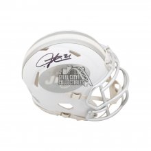 LaDainian Tomlinson Autographed New York Jets Ice Mini Football Helmet - BAS COA