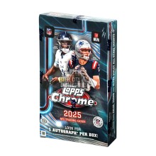 2025 Topps Chrome Football Hobby Box